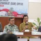 Sekda Aceh, M. Nasir, menerima kunjungan kerja Badan Aspirasi Masyarakat (BAM) DPR RI di Ruang Potensi Daerah I Sekretariat Daerah Aceh, Senin (8/6/2026).