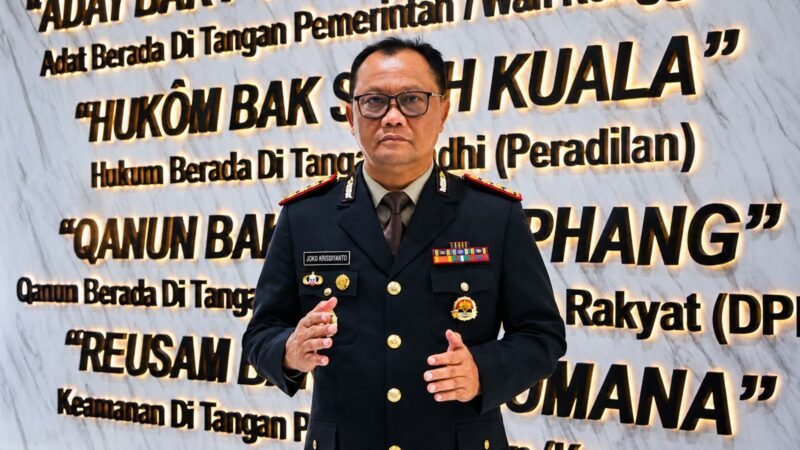 Kabid Humas Polda Aceh Kombes Pol. Joko Krisdiyanto, S. I. K,